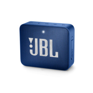 JBL GO 2 speaker in navy-blue