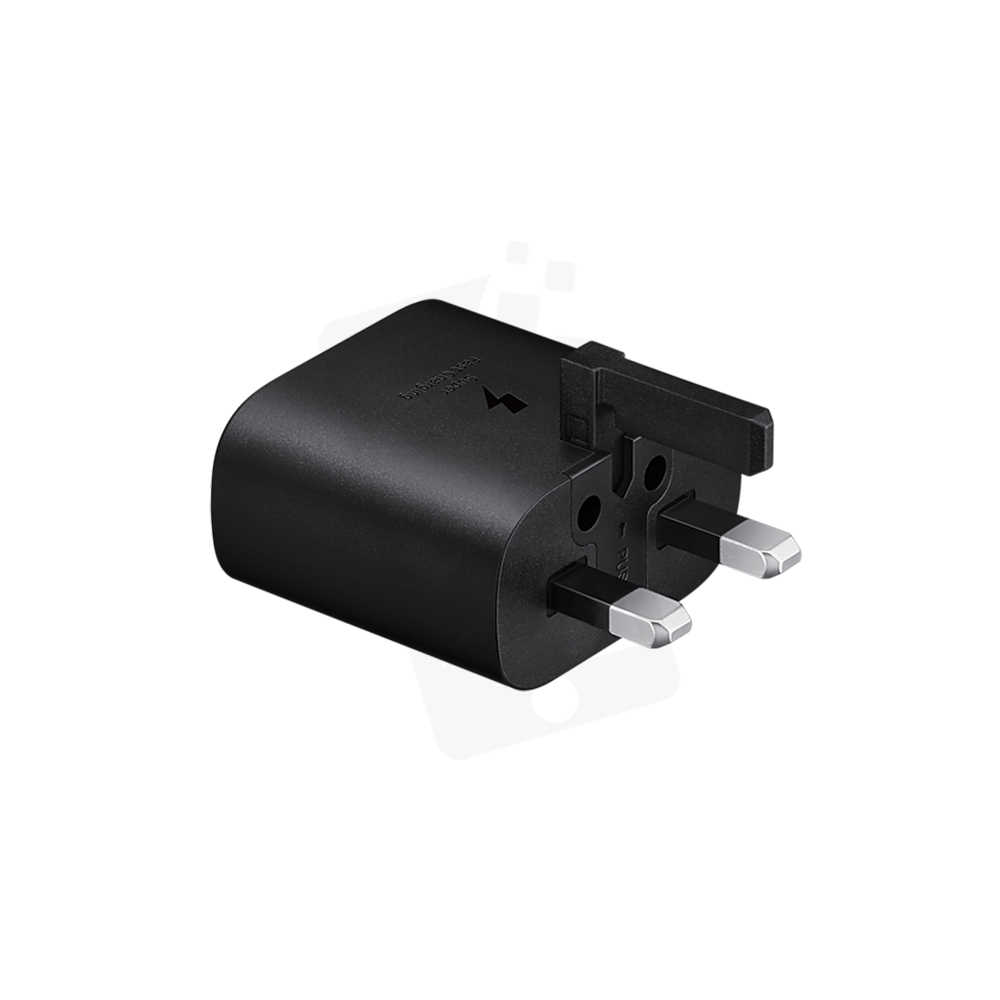 Samsung Travel Adaptor for SuperFast Charging (25W)  Black | 3 Pin