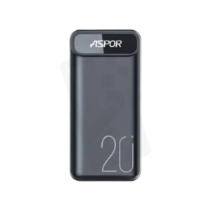 Aspor 20000mAh Power Bank With PD Charging (A396)
