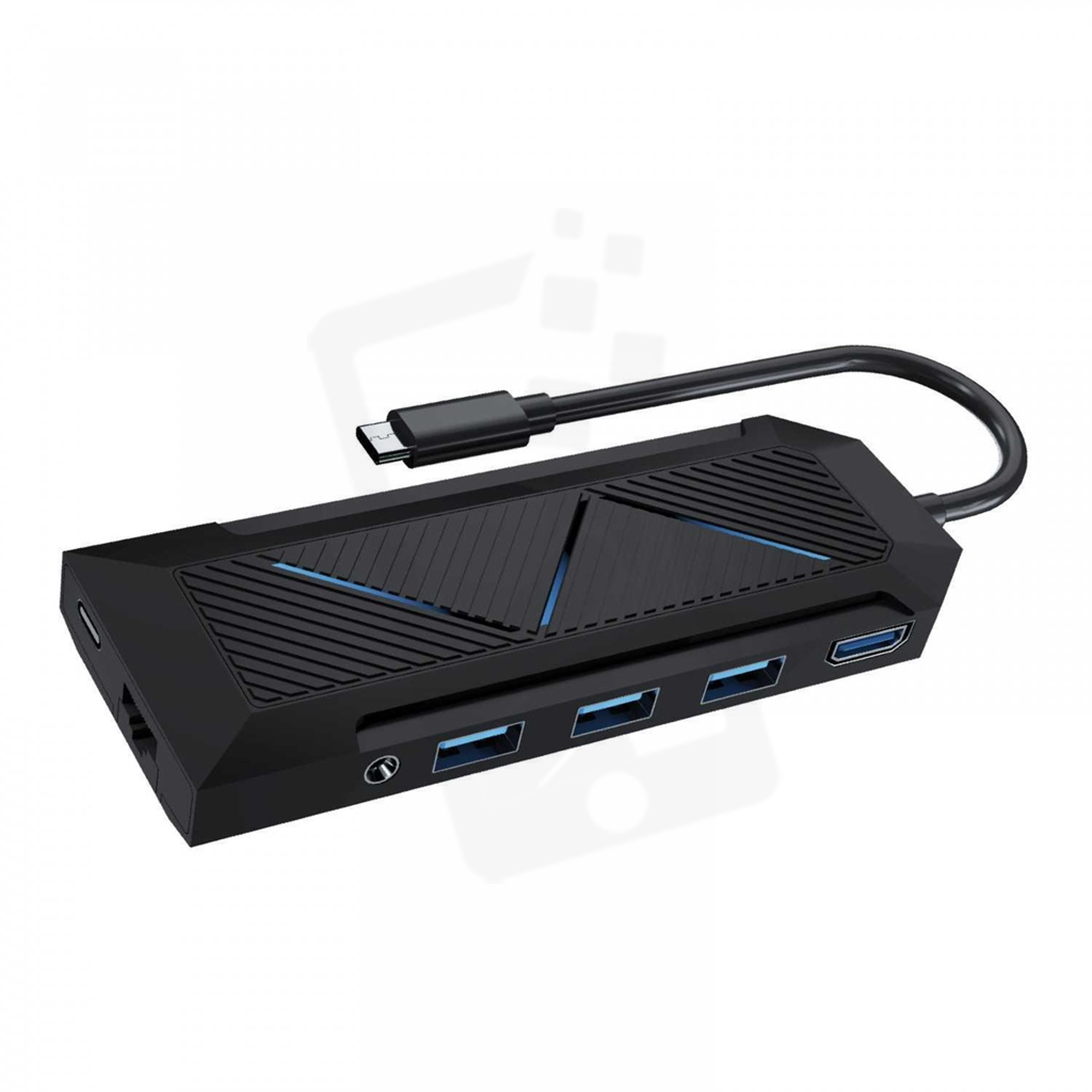 iDealz - Porodo Gaming 9 in 1 USB-C Hub Gamers Edition