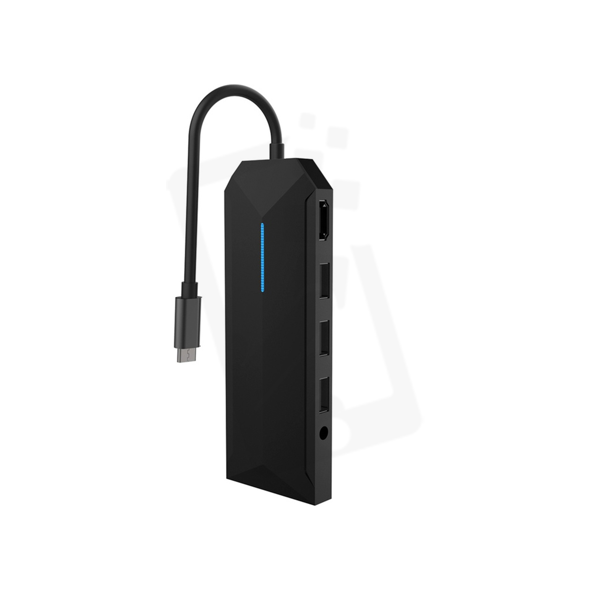 Porodo Gaming 9in1 USB-C HUB 4K Gamers Edition