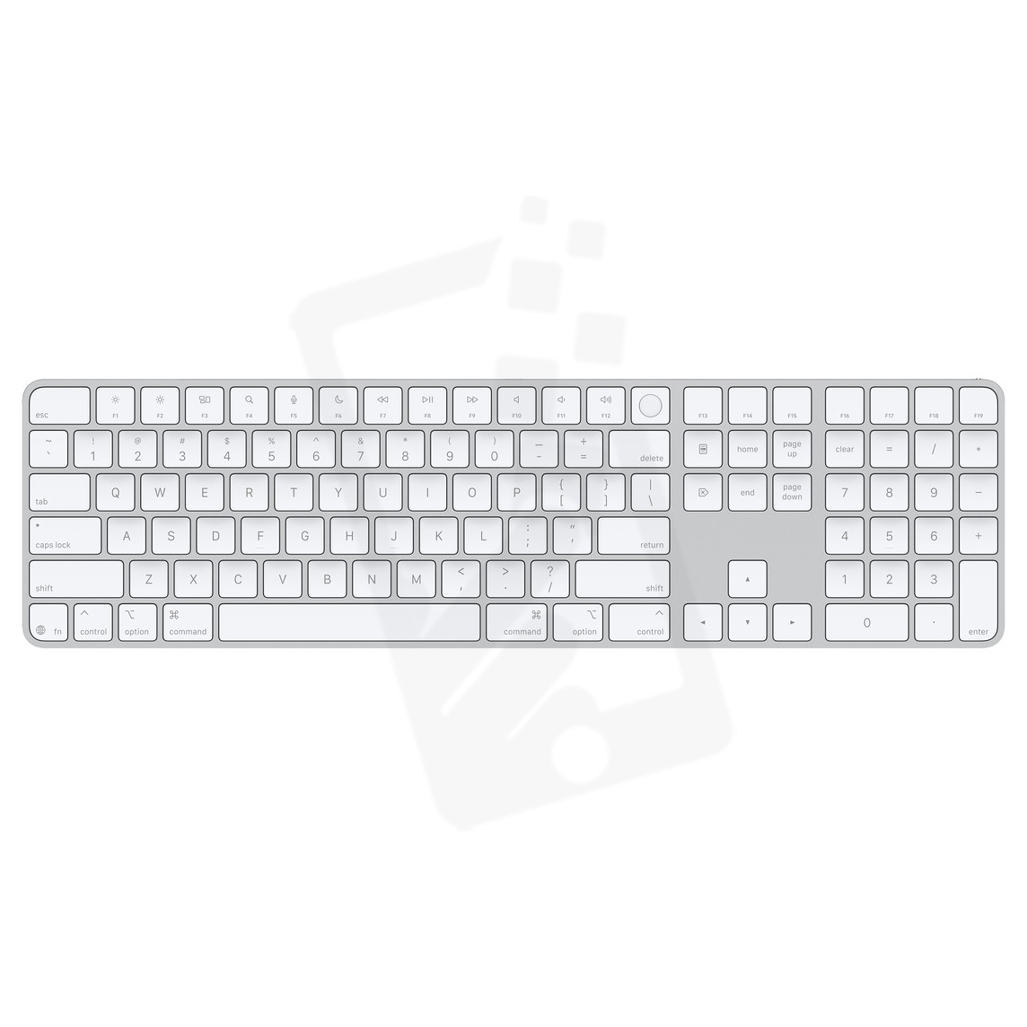 Magic Keyboard with Touch ID and Numeric Keypad for Mac models with Apple silicon (USB–C) – US English